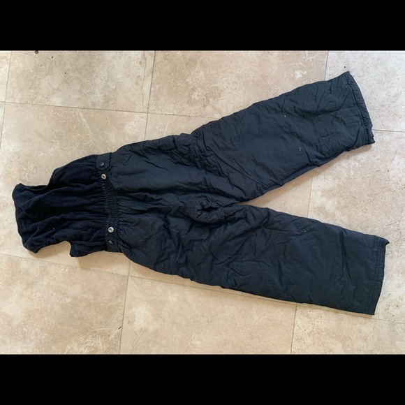 Kids insulated ski bib pants - Picture 3 of 3